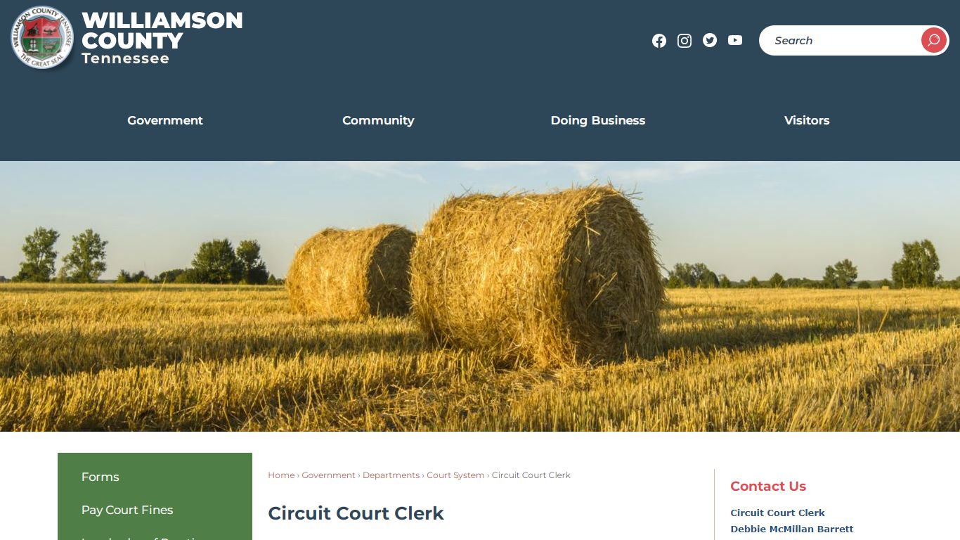Circuit Court Clerk | Williamson County, TN - Official Site